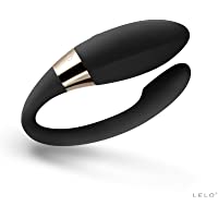 LELO NOA Vibrador para Parejas Black: Insertado en la Vagina- Estimula el Clítoris durante el Coito. Recargable y…